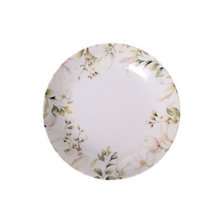 Prato Fundo 22cm Porcelana Decoração Cozinha Magnólia Tramontina