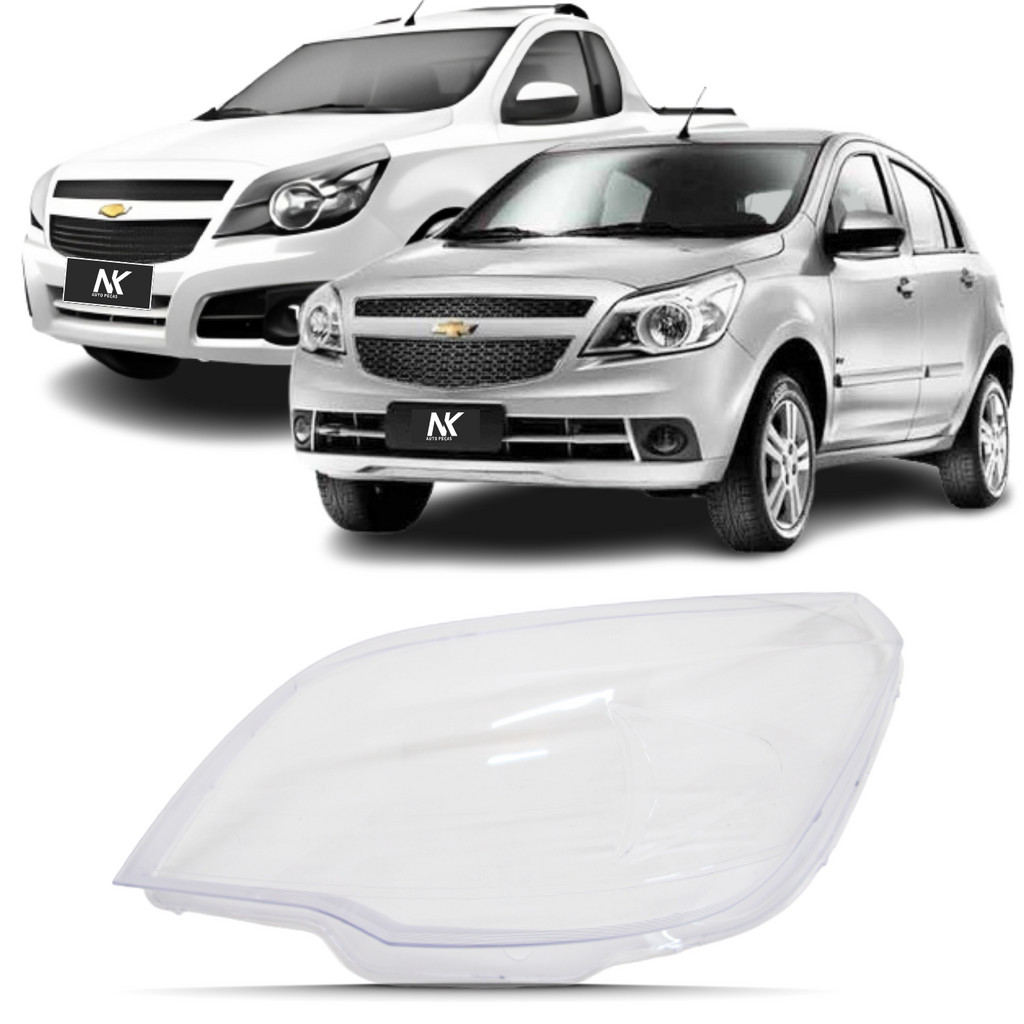 Par/Un Lente Farol Agile Montana 2008 2009 2010 2011 2012 2013 2014 2015 Lentes — imagem 2 de 2