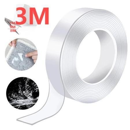 Kit Fita Magica Dupla 3M Ate 8M Face Super Forte Lavável Gel Auto Colante