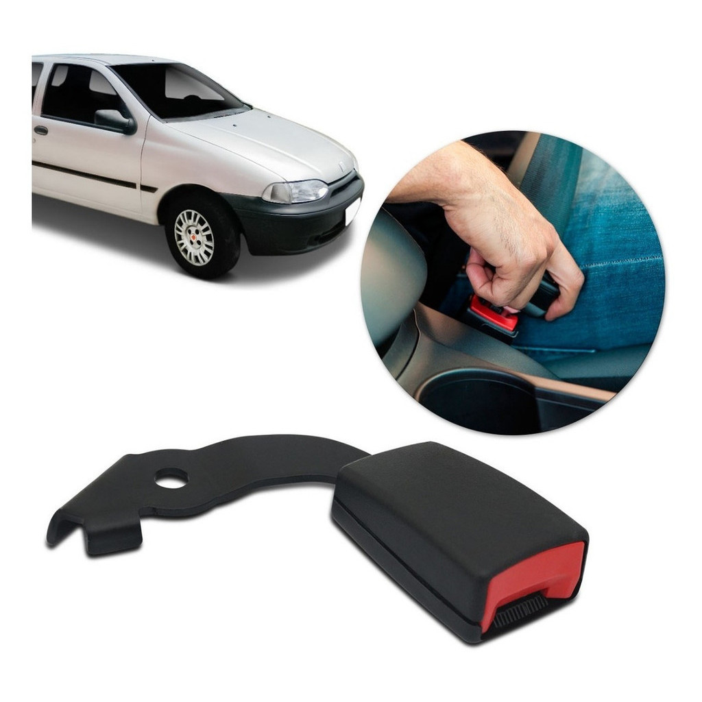 Fecho Cinto Segurança Dianteiro Palio 96 A 04 Haste Rigida em Oferta na Shopee