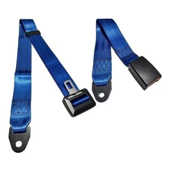 Cinto De Segurança Abdominal Estático 2 Pontas - Azul - Bm.