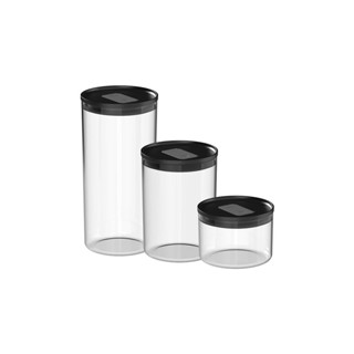 Kit de Potes Herméticos Ou Redondos 3 Peças Linha Duo Lock em Oferta na Shopee