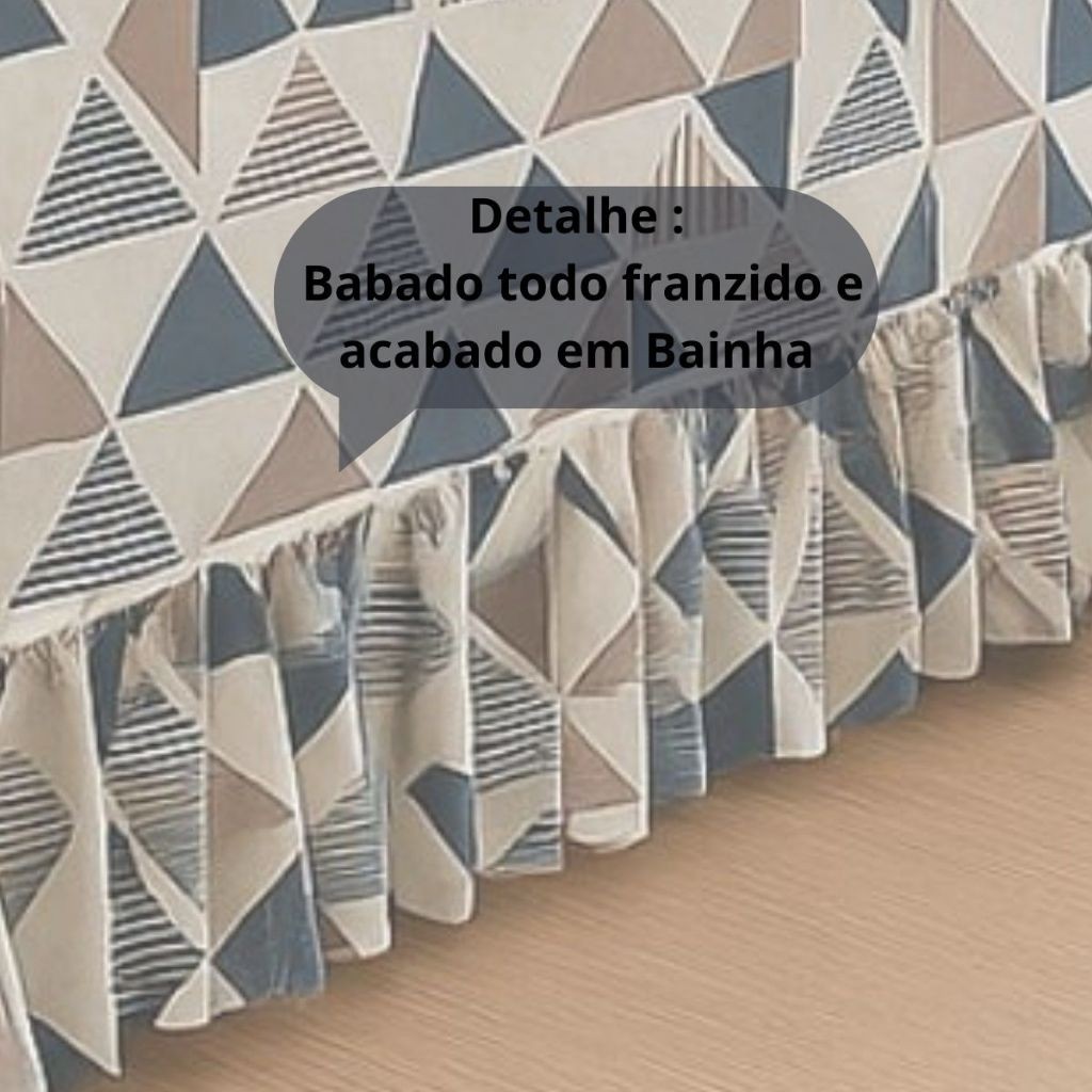 Colcha Cobre Leito Helena 3 Peças Tecido 400 Fios - Solteiro, Casal e Queen - LAURINHA DÉCOR