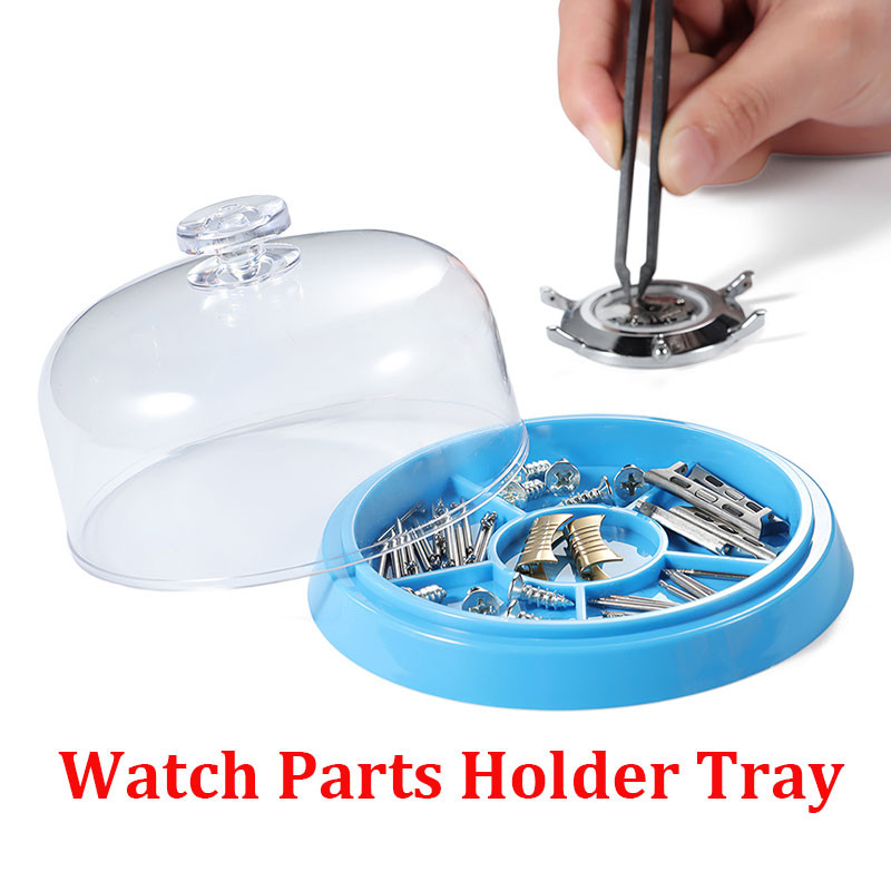 Peças De Relógio Suporte De Cobertura Contra Poeira Bandeja Dial Protetor De Tela Caixa Movimento À Prova De Acessório D