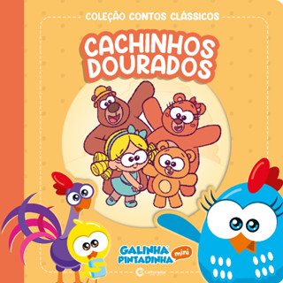 Contos Clássicos Galinha Pintadinha Mini - Cachinhos Dourados em Oferta na Shopee