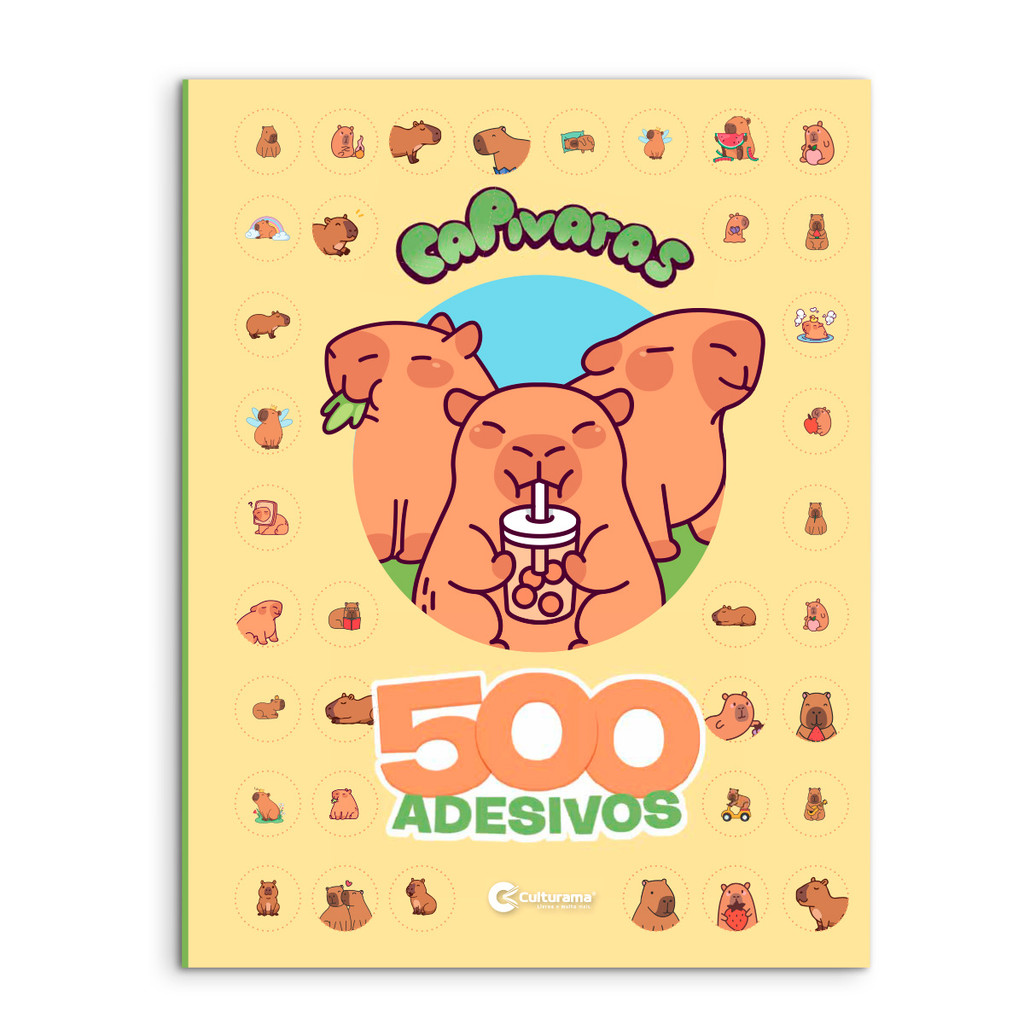 500 Adesivos Capivara em Oferta na Shopee