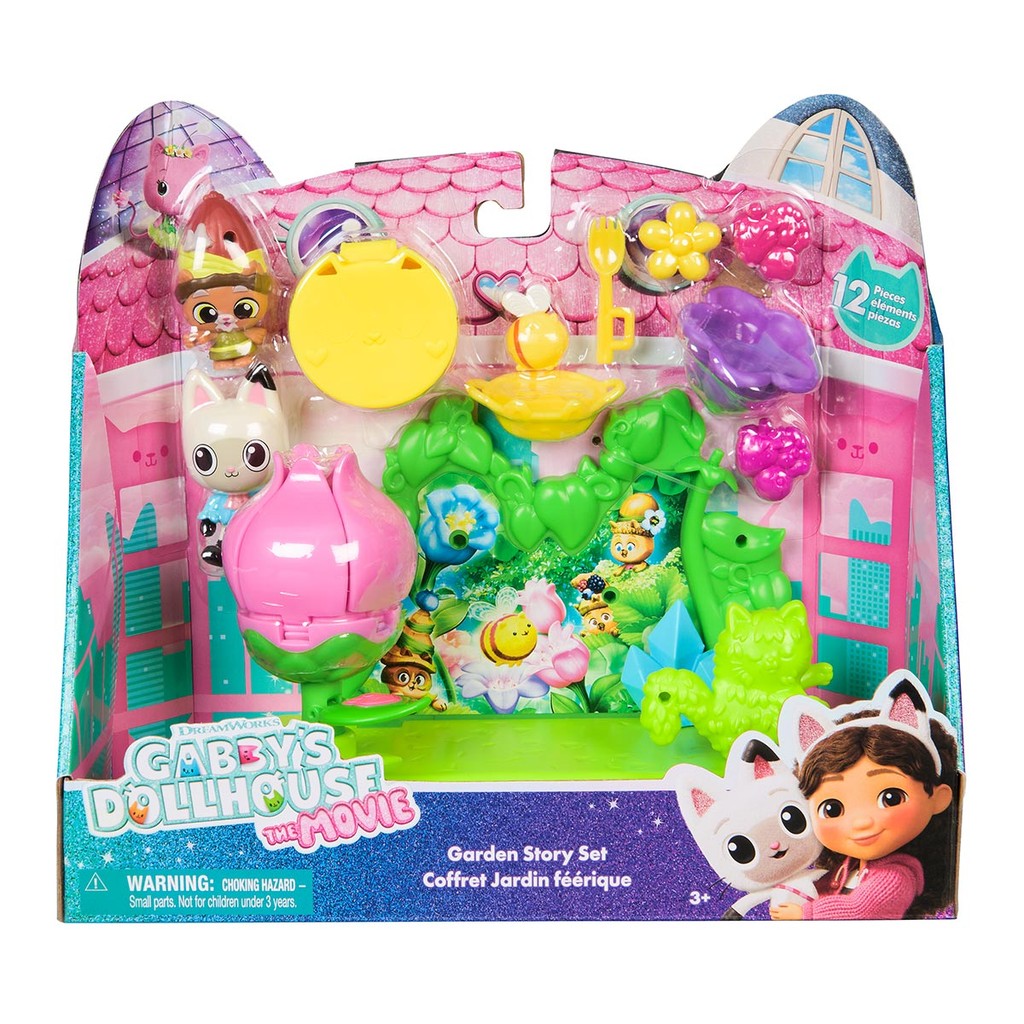 Gabbys Dollhouse O Filme - Playset Jardim De Cristal em Oferta na Shopee