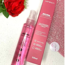 Bruma Fixadora de Maquiagem Rosa Mosqueta 130ml - Lady Beauty