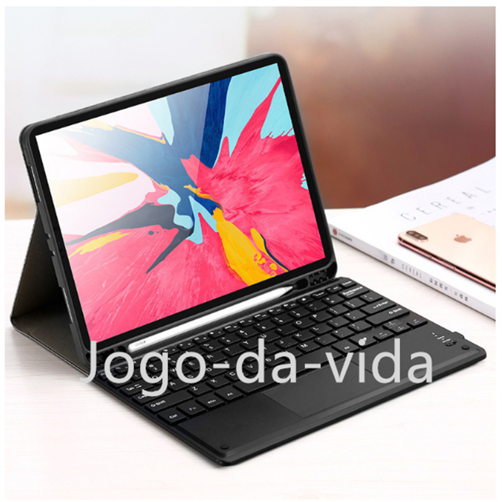 Capa magnético e trackpad teclado para Samsung Galaxy Tab S7/S8 11 polegada  Suporte Caneta DK store DK store