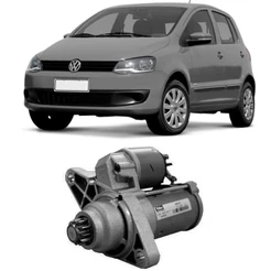 Motor Partida Arranque Fox Kombi Saveiro Voyage 11 Dentes