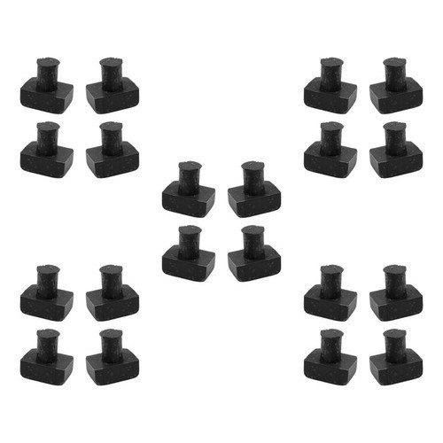 Kit 20 Borrachas Pé Grade Cooktop Brastemp Gourmand