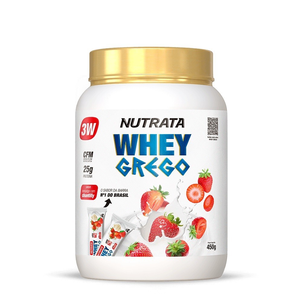 Whey Grego 450g - Nutrata