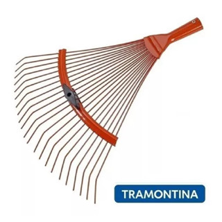Vassoura Rastelo Fixa Regulável 22 Dentes Tramontina Em Aço em Oferta na Shopee