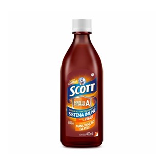 Emulsao Scott Sabor Laranja 400ml em Oferta na Shopee