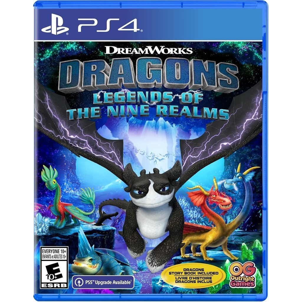 DreamWorks Dragons Legends of the Nine Realms PS4 Fisica em Oferta na Shopee