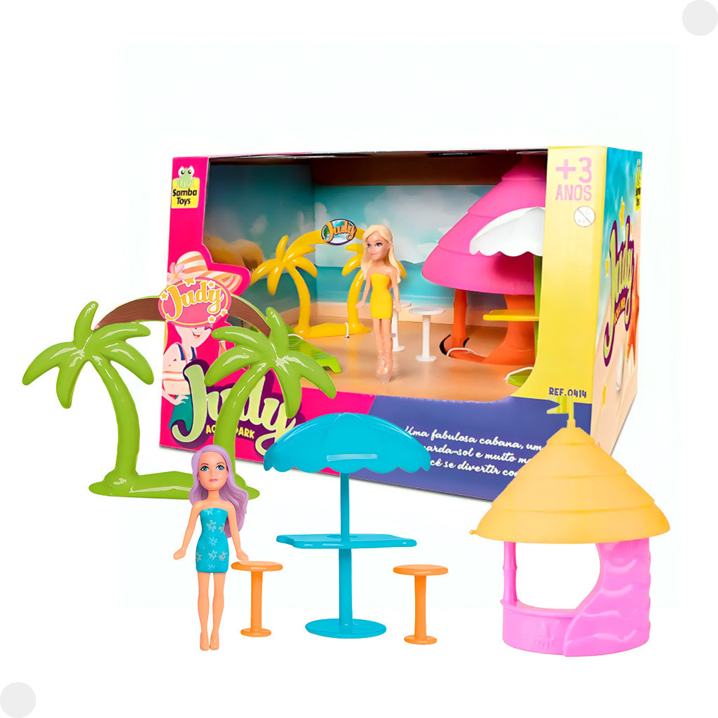 Conjunto Judy Aqua Park Cabana Sortido 0414 - Samba Toys - Mom & Baby