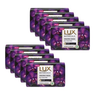 Kit Sabonete Lux Botanicals Orquidea Negra 85g c/10un em Oferta na Shopee
