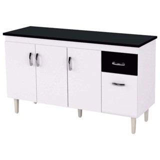 Balcão De Pia Gabriela 150 Cm Branco Flex - Ajl em Oferta na Shopee