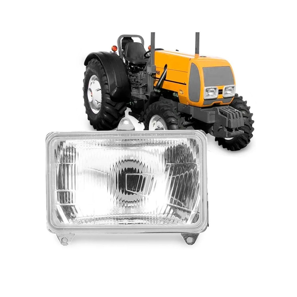 Farol Principal Trator BF75 BF65 BL88 BL77 Vidro Dianteiro