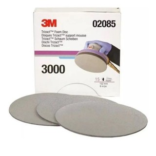 Disco Lixa Trizact 02085 P3000 152MM Polimento 3M Unidade em Oferta na Shopee
