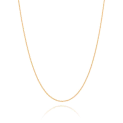 Gargantilha Rommanel Fio Cadeado Banhado A Ouro - 53163950 Original