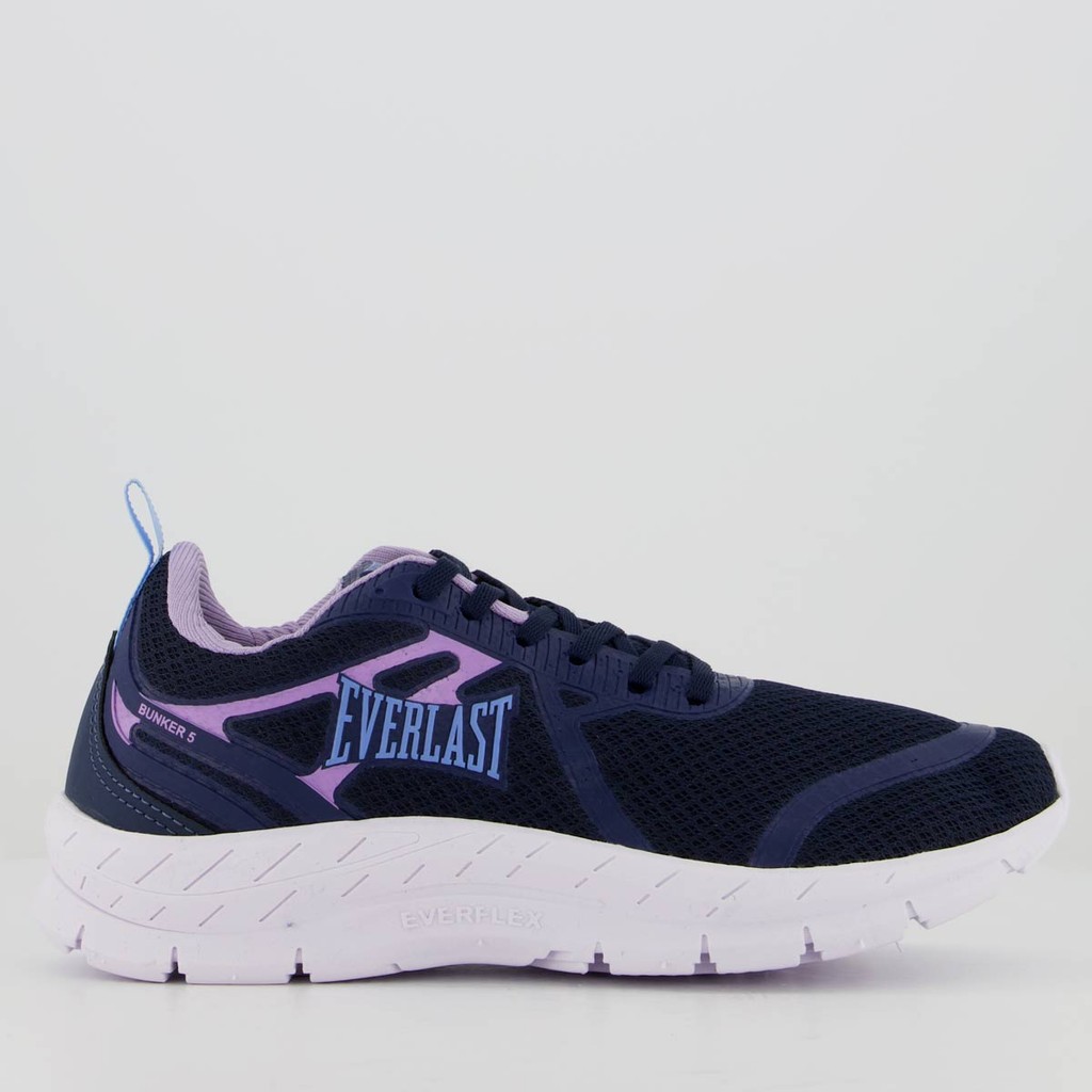 Tênis Everlast Bunker 5 Feminino Marinho e Lilás