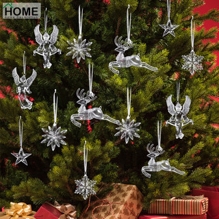 2/3/4/6 Unidades Suprimentos Para Festas De Ano Novo Navidad-Decoração Com Pingente De Natal-Multiestilo , Acrílico , Tr