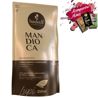 Refil Shampoo Haskell Mandioca 250ml em Oferta na Shopee