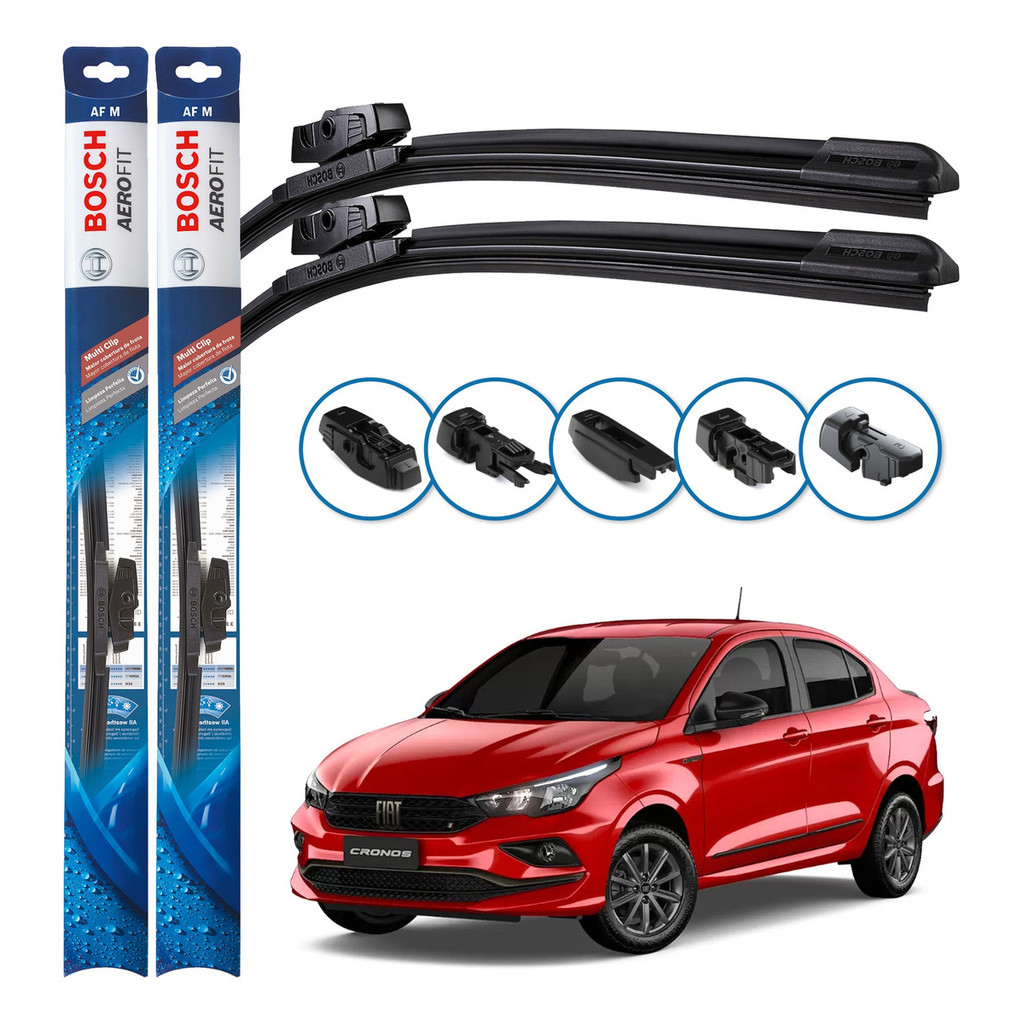 Palheta Do Limpador Fiat Cronos 2017 A 2024 Bosch Multiclip em Oferta na Shopee