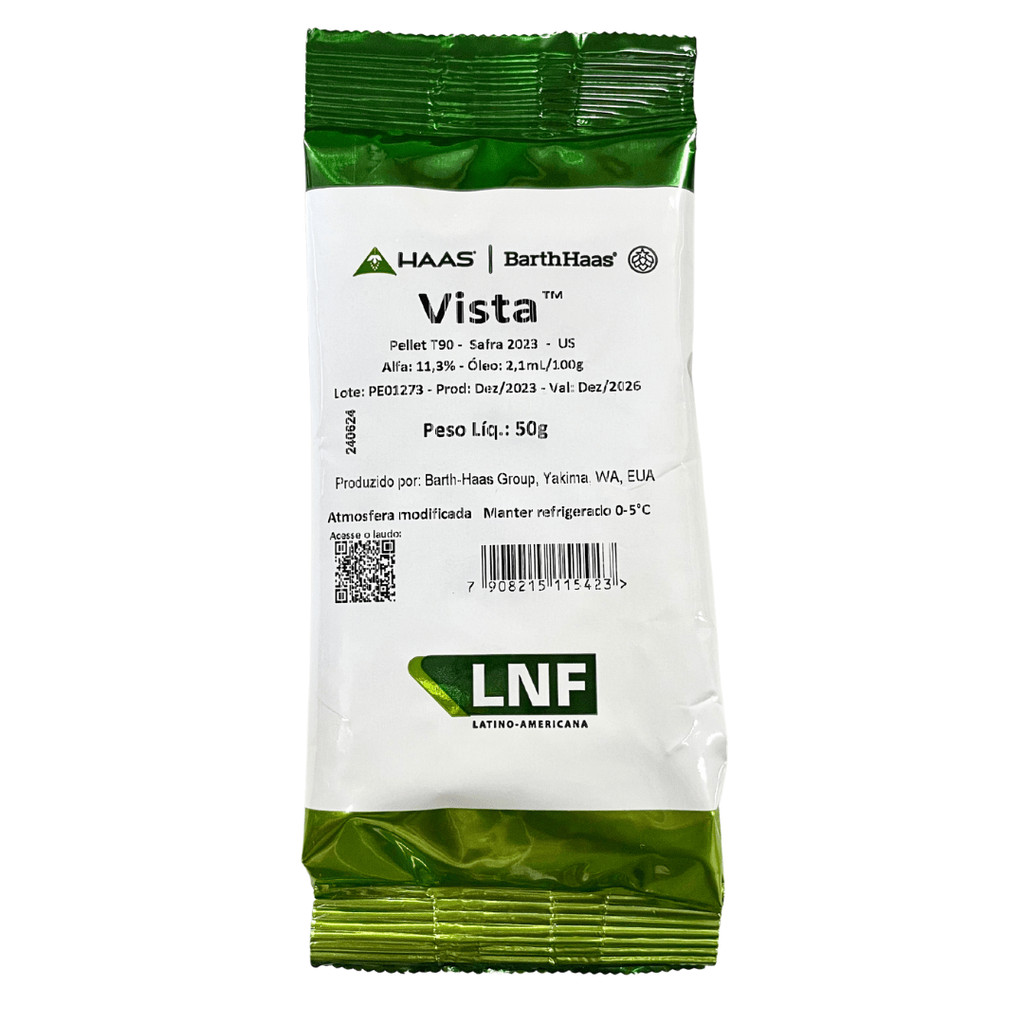 Lúpulo Barth Haas Vista - 50g (pellets)