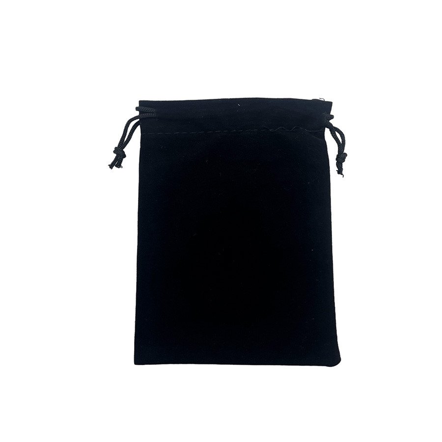 Saquinho de Veludo Premium - Preto - 10x15cm - 10 unidades - Rizzo - Stationery