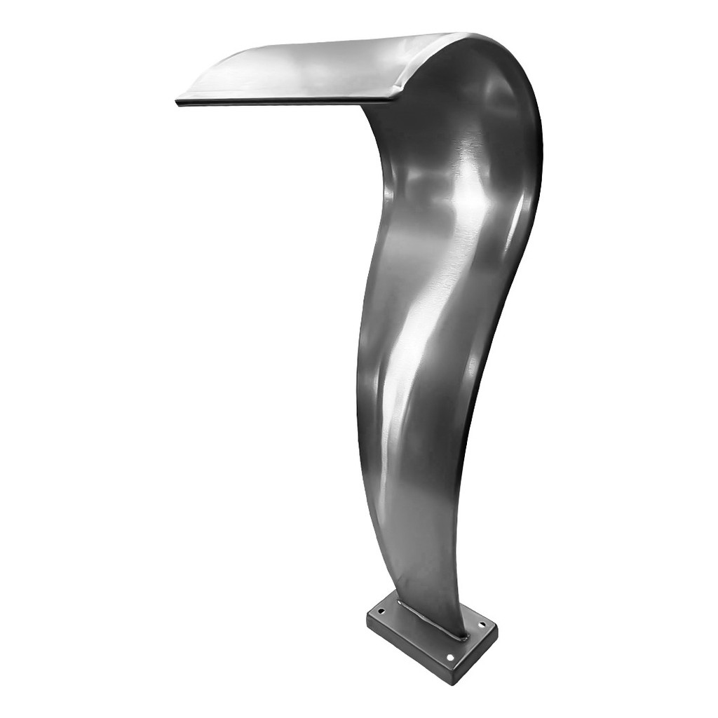 Cascata Para Piscina Naja Media slin G 75 Cm Inox Envio Imediato