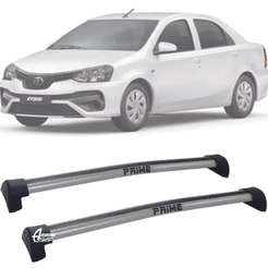 Rack Teto Aluminio Prime Toyota Etios Sedan 12-24 Prat PR033