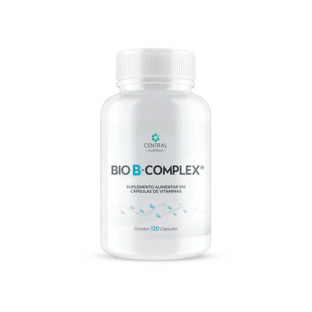 Bio B-Complex 120 Cápsulas - Central Nutrition em Oferta na Shopee