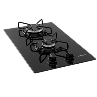 Cooktop 2 Bocas FG2002AVP a Gás Acendimento Superautomático Suggar em Oferta na Shopee