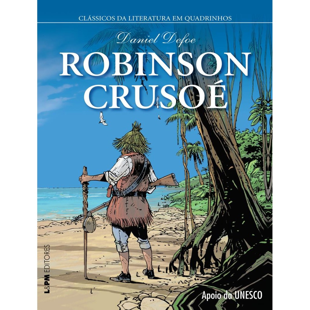 Livro - Robinson Crusoe - Quadrinhos