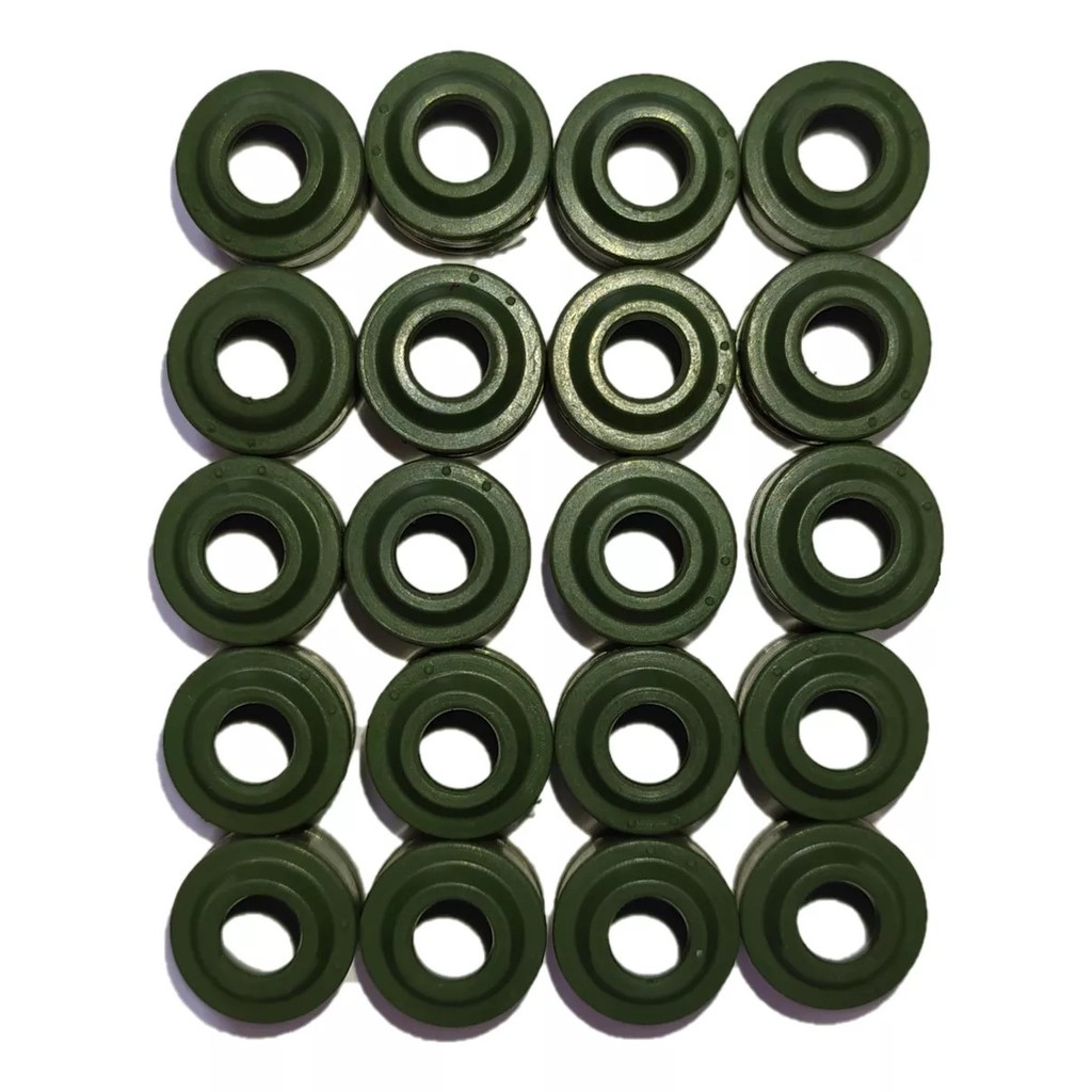 Kit 100 Und Retentores De Valvula Titan 125 / Titan 150