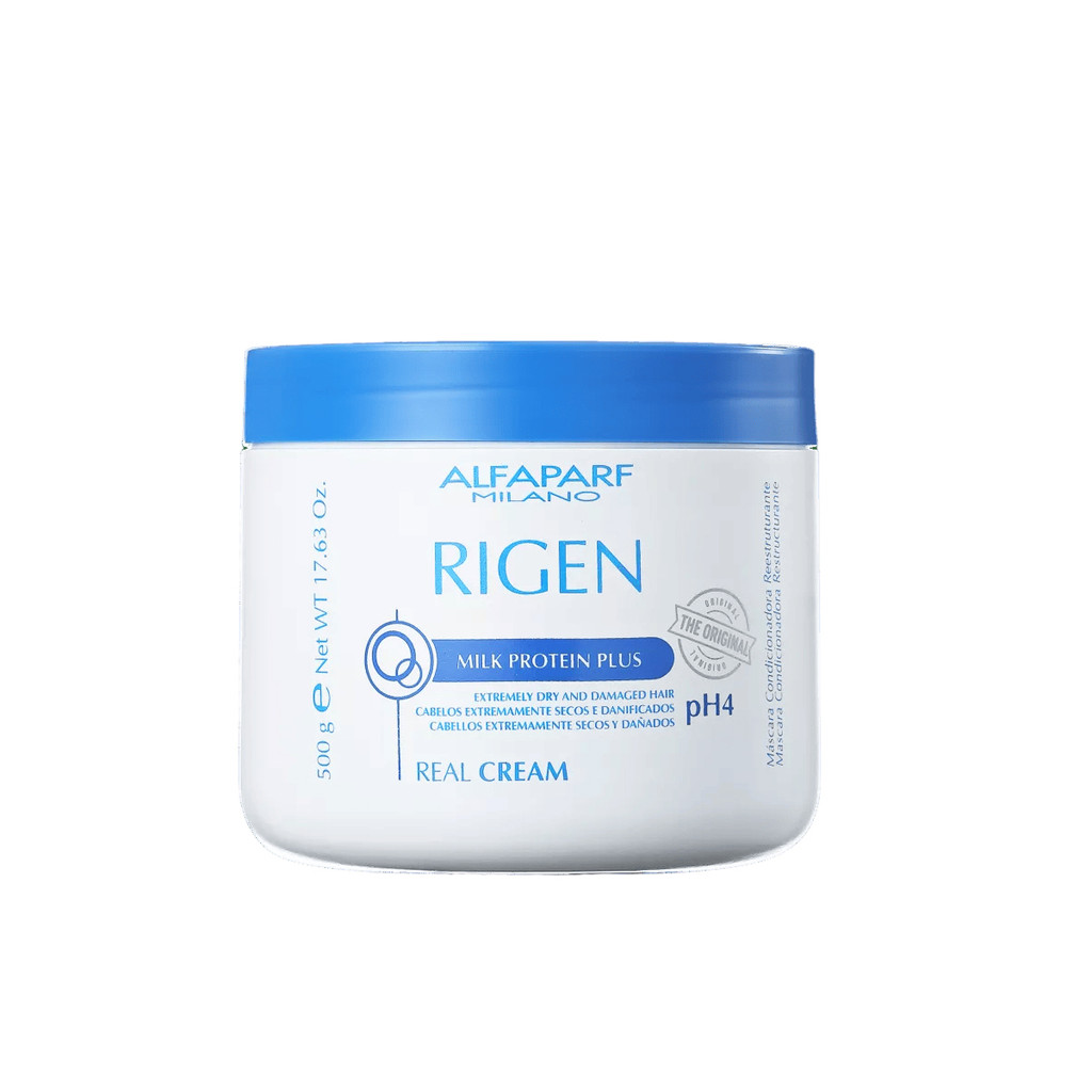 Máscara Rigen Milk Plus Real Cream 500ml - Alfaparf
