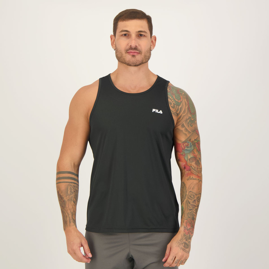 Regata Fila Basic Sports Polygin Preta em Oferta na Shopee