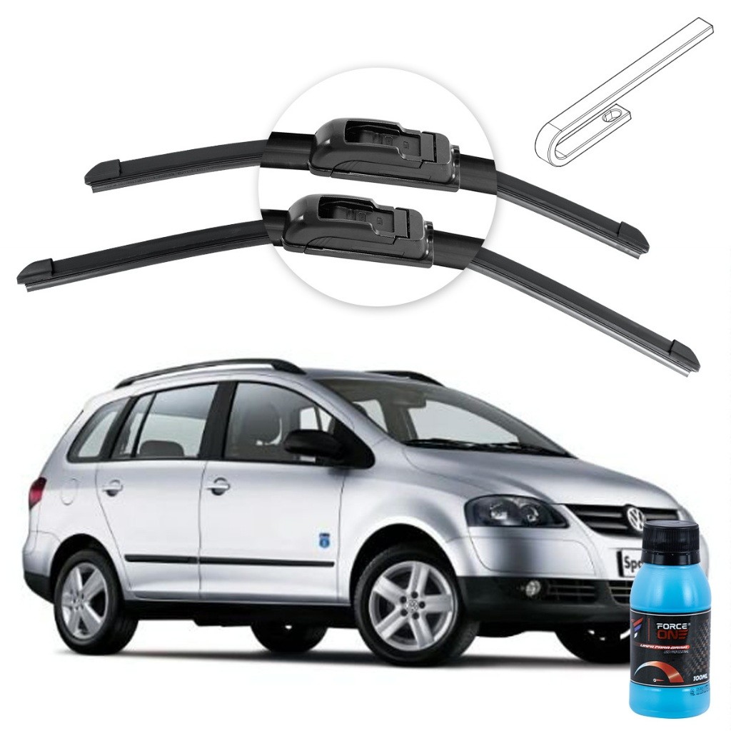 Palheta Limpador de Parabrisa Volkswagen SpaceFox ano 06 a 12 Universal em Oferta na Shopee