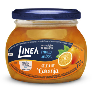 Geleia Linea Sabor Laranja 230g em Oferta na Shopee