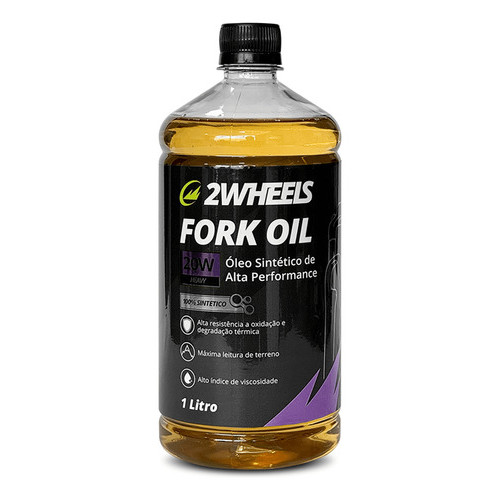 Óleo Para Suspensão Bike Fork Oil 20w 100% Sintético 1litro