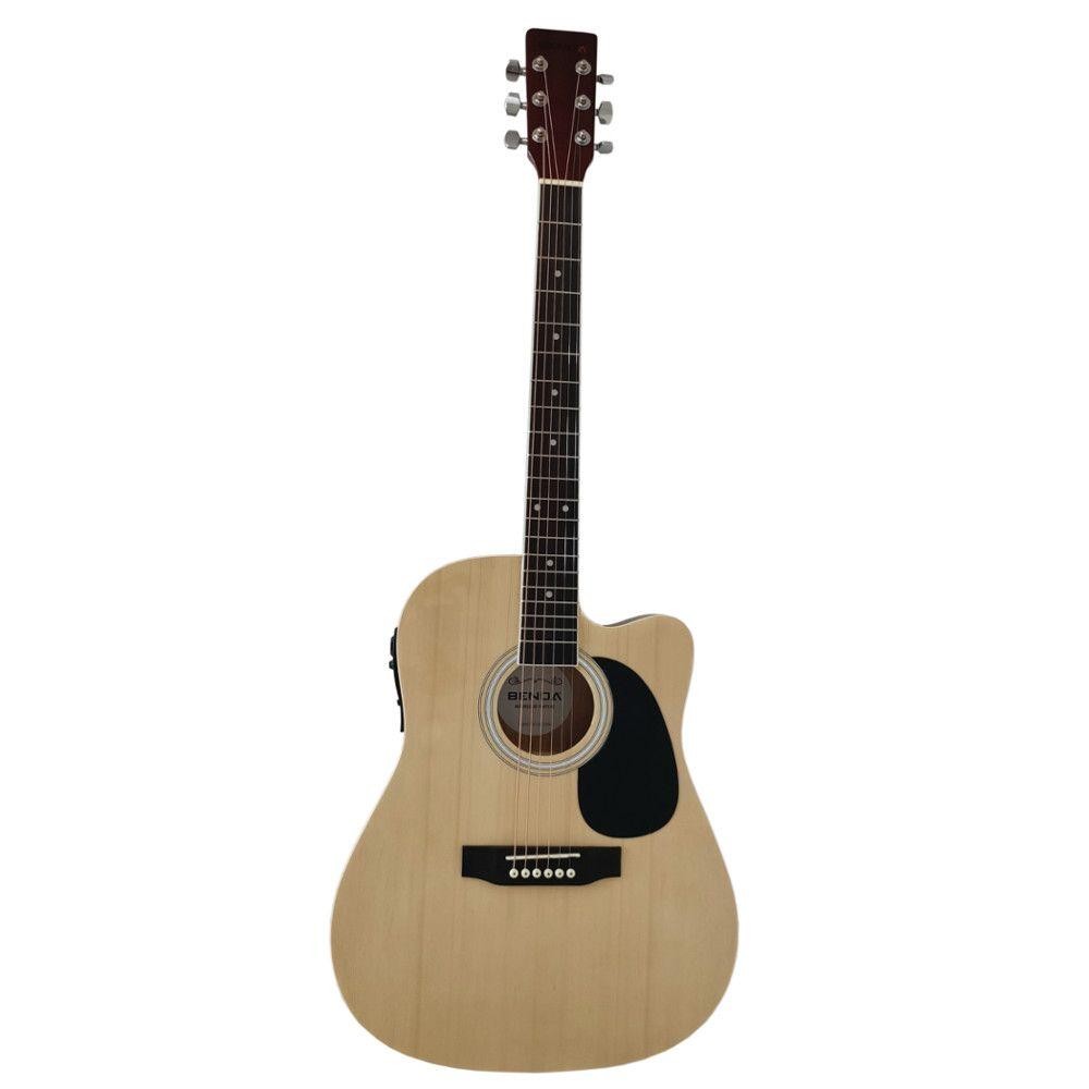Violão Acústico Elétrico Benoá JD104C4E 6 Cordas Aço Destro Direito Com Capa/Alça/Palheta/Cabo P10 em Oferta na Shopee