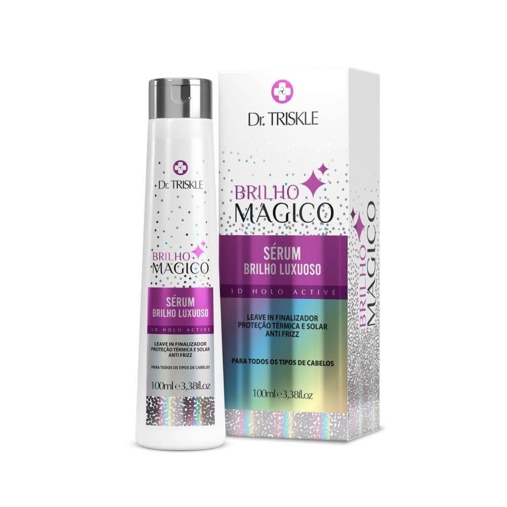 Sérum Triskle Brilho Luxuoso Brilho Magico 100ml em Oferta na Shopee