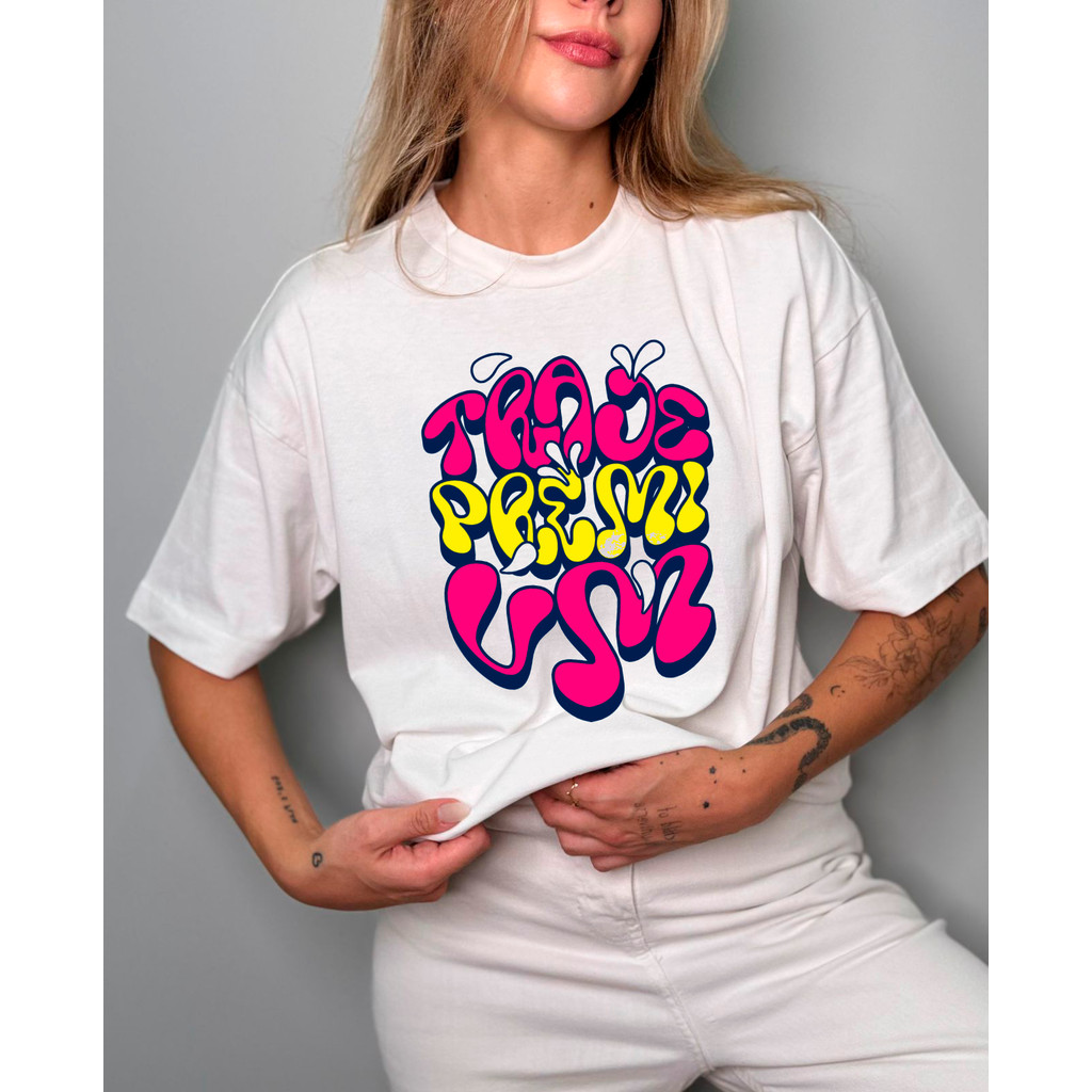 Camisa Camiseta Estampada Lançamento Traje Premium Estampa Exclusiva envio imediato - TP