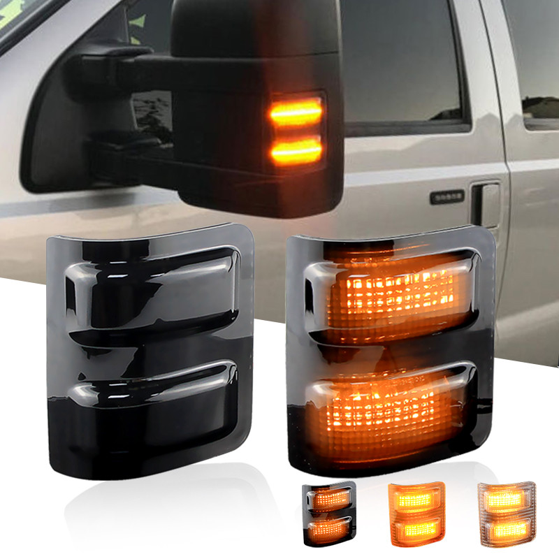 2 Pçs LED Luz do espelho retrovisor lateral Para Ford F250 F350 F450 F550 2008-2016 12V Luz De Sinalização De Giro em Oferta na Shopee