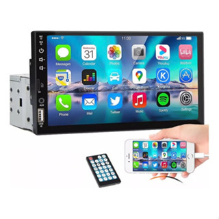 Central Multimídia Universal Mp5 Bt 1 Din 7 Pol Espelha Dvd em Oferta na Shopee