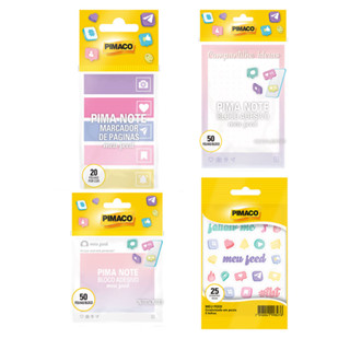 Kit Meu Feed com 4 itens 970891 Pimaco em Oferta na Shopee