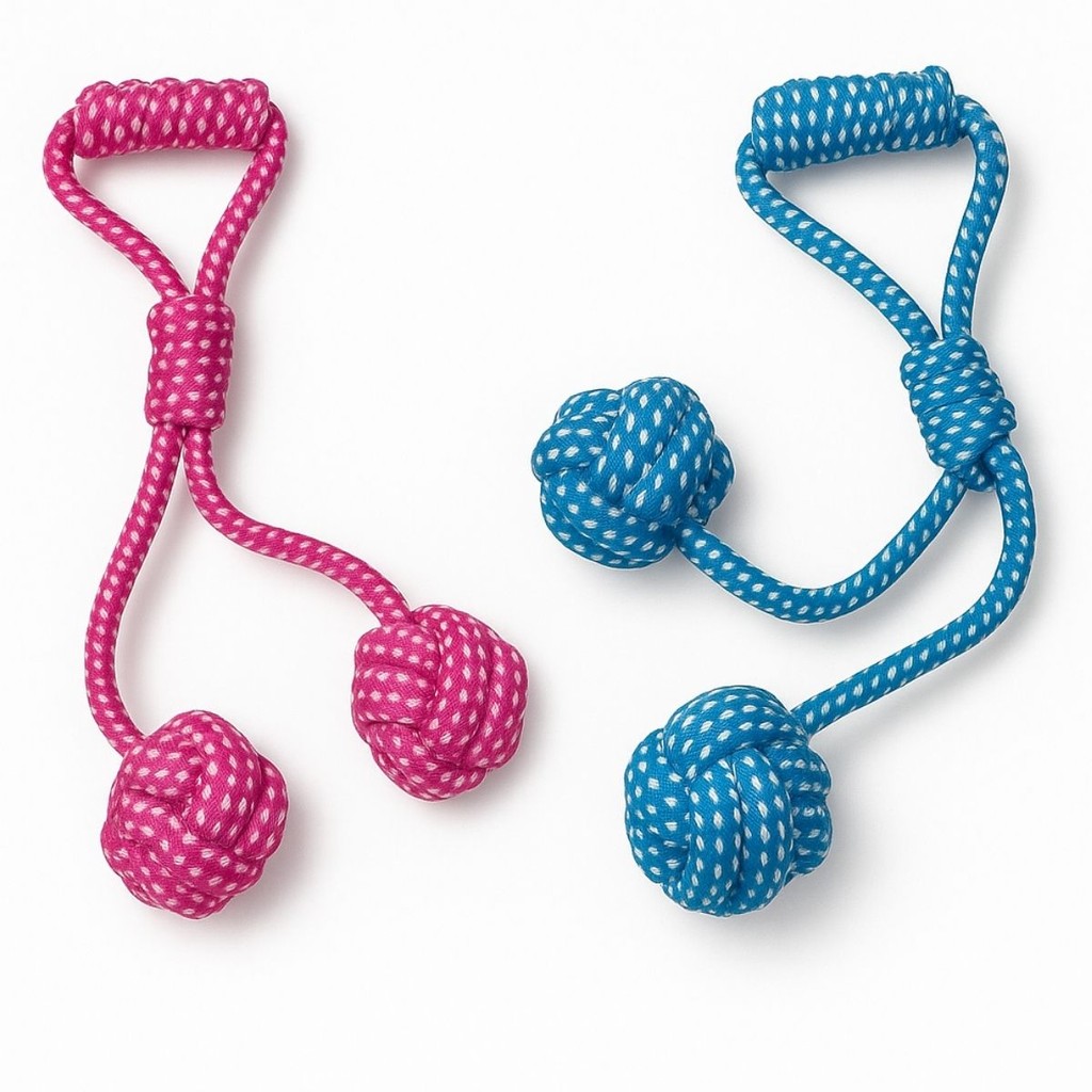 Brinquedo Corda Resistente Para Cachorro Mordedor Puxador Pet Brincadeira Exercício