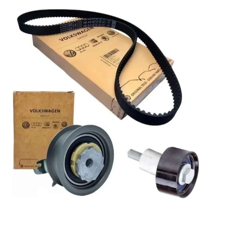Kit correia tensor pino Polo Virtus Gol Fox Up Taos EA211